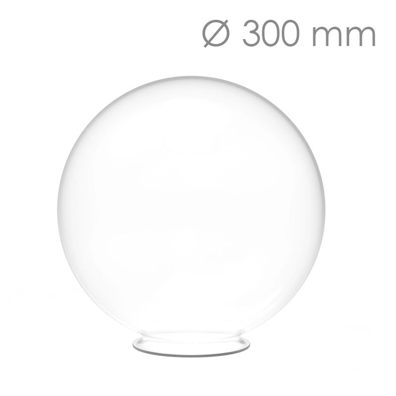 Sphère PMMA (Plexi) Incolore diam 300 mm