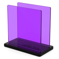Plexiglass sur mesure Teinté Violet ep 3 mm