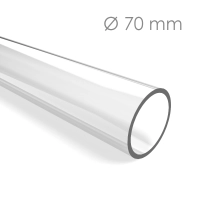 Tube PMMA Plexi Transparent Ø 70 ep 3 mm